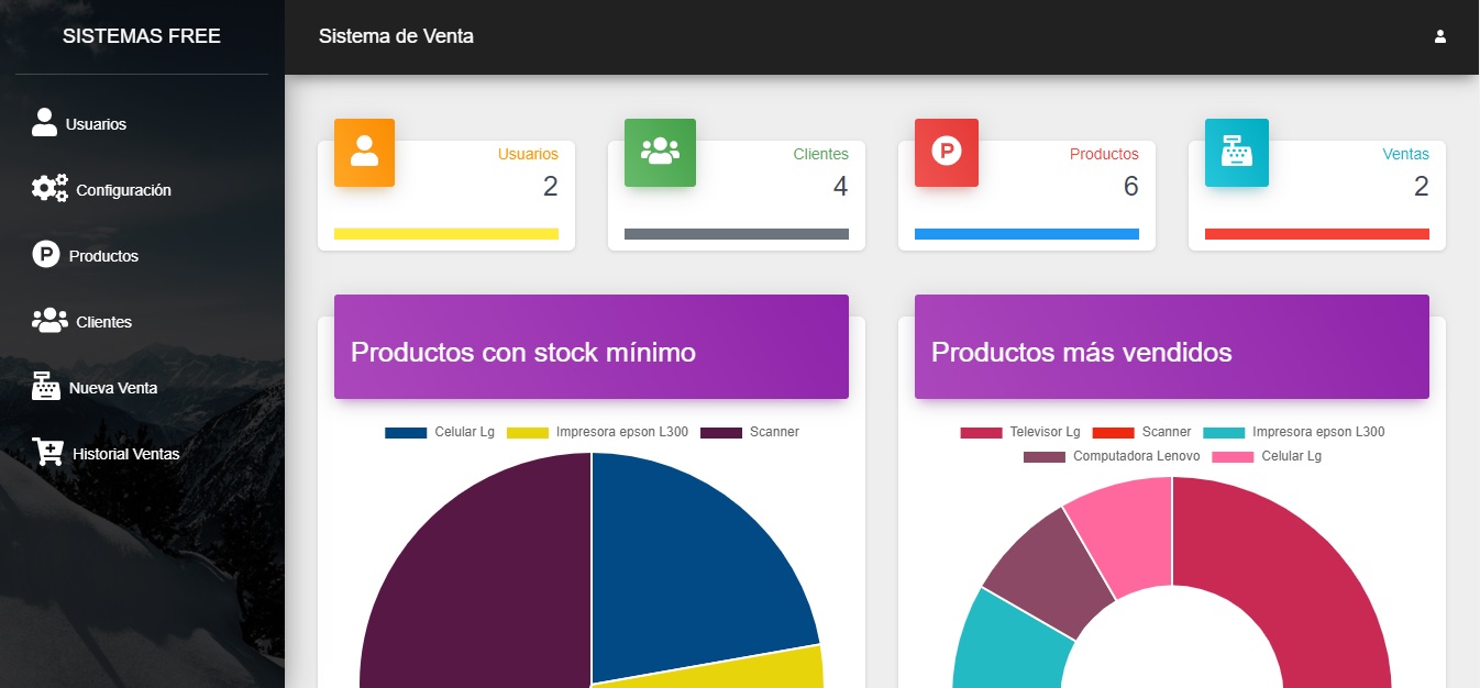 Sistema Ventas